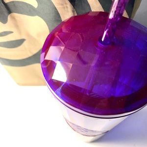 🍂Starbucks Fall 2021 Purple Diamond Dome Cup
